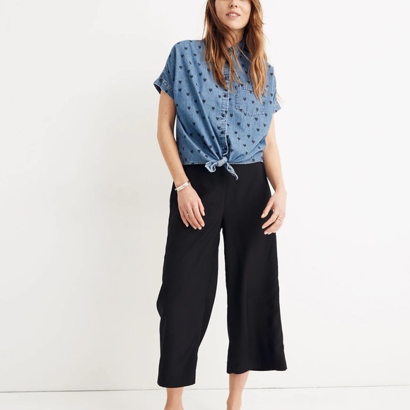 Madewell Pants - Madewell Huston Pull On Crop Pants